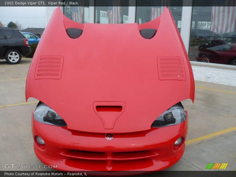 Viper Red / Black 2002 Dodge Viper GTS