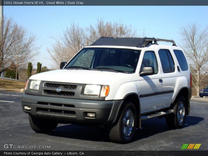 Cloud White / Dusk Gray 2001 Nissan Xterra SE V6