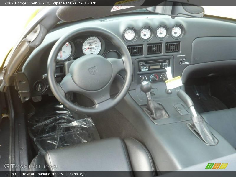 Viper Race Yellow / Black 2002 Dodge Viper RT-10