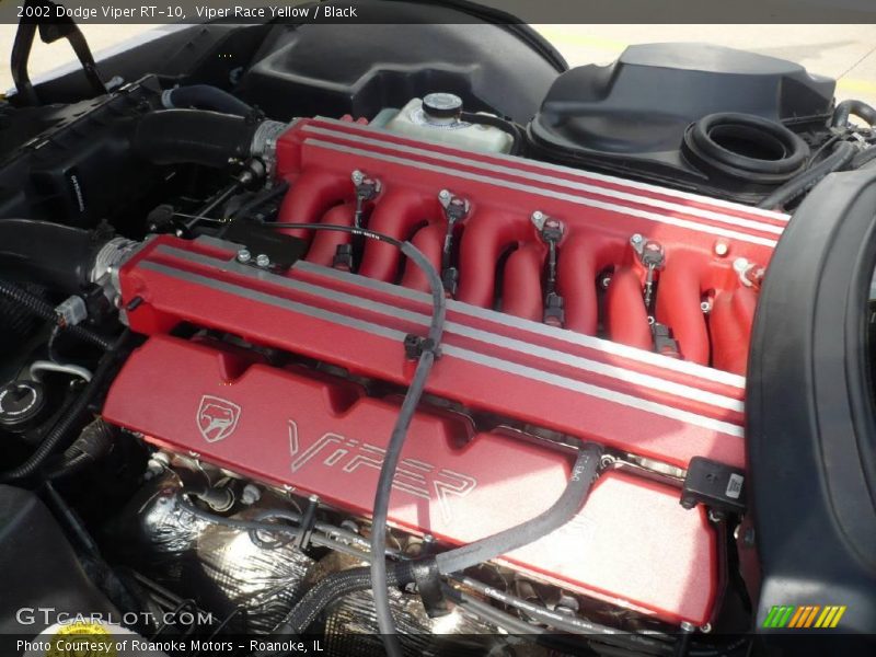 Viper Race Yellow / Black 2002 Dodge Viper RT-10