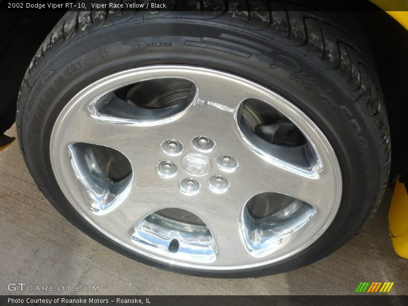 Viper Race Yellow / Black 2002 Dodge Viper RT-10