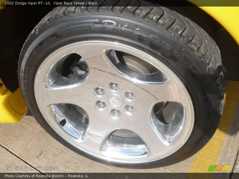 Viper Race Yellow / Black 2002 Dodge Viper RT-10