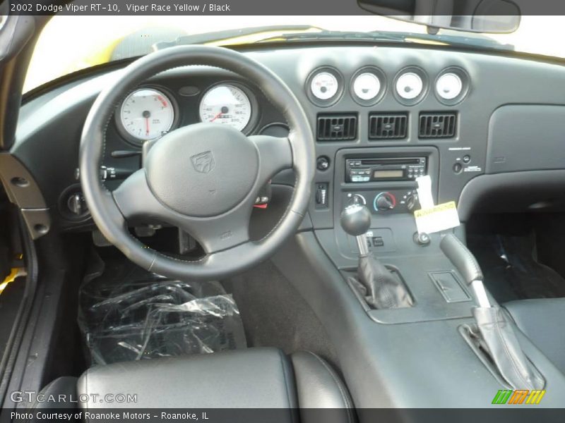 Viper Race Yellow / Black 2002 Dodge Viper RT-10