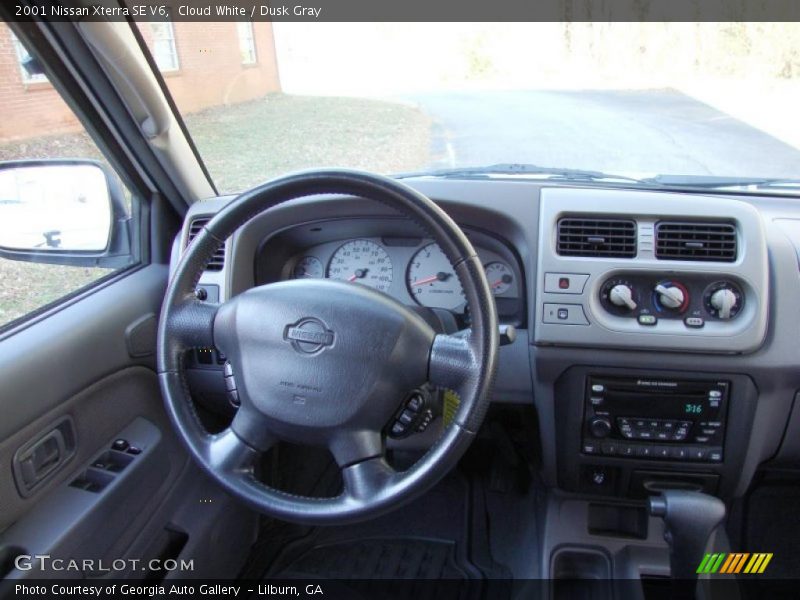 Cloud White / Dusk Gray 2001 Nissan Xterra SE V6
