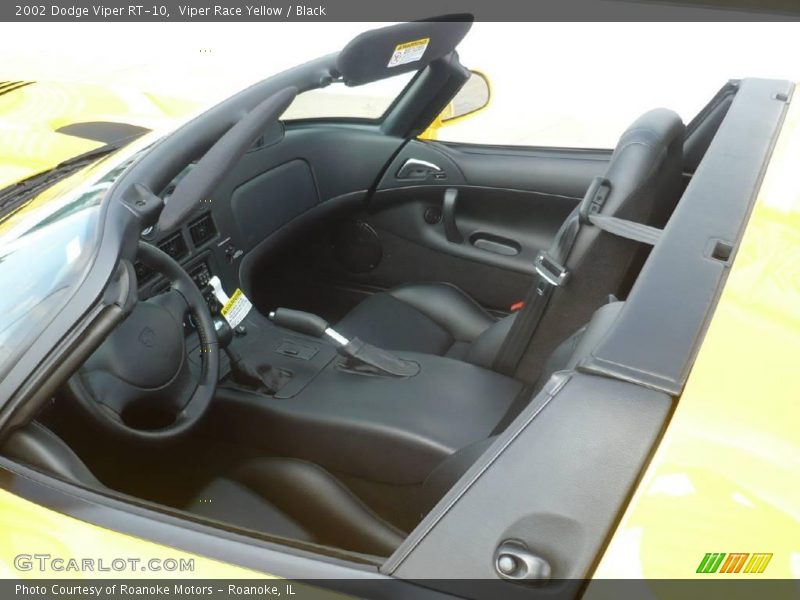 Viper Race Yellow / Black 2002 Dodge Viper RT-10