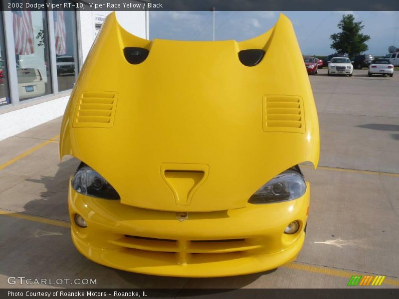 Viper Race Yellow / Black 2002 Dodge Viper RT-10