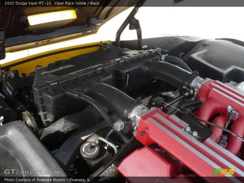 Viper Race Yellow / Black 2002 Dodge Viper RT-10