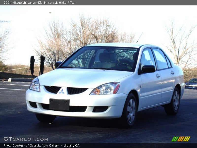 Innsbruck White / Tan 2004 Mitsubishi Lancer ES