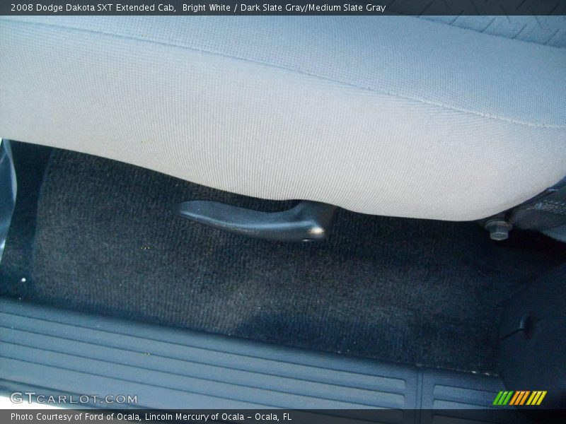 Bright White / Dark Slate Gray/Medium Slate Gray 2008 Dodge Dakota SXT Extended Cab
