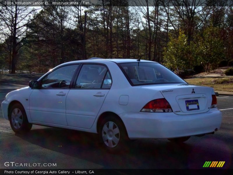 Innsbruck White / Tan 2004 Mitsubishi Lancer ES