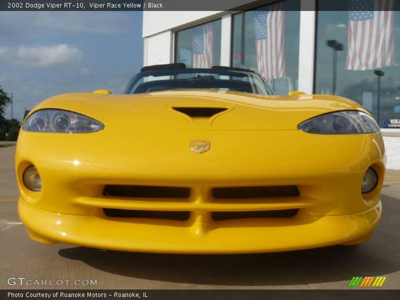 Viper Race Yellow / Black 2002 Dodge Viper RT-10