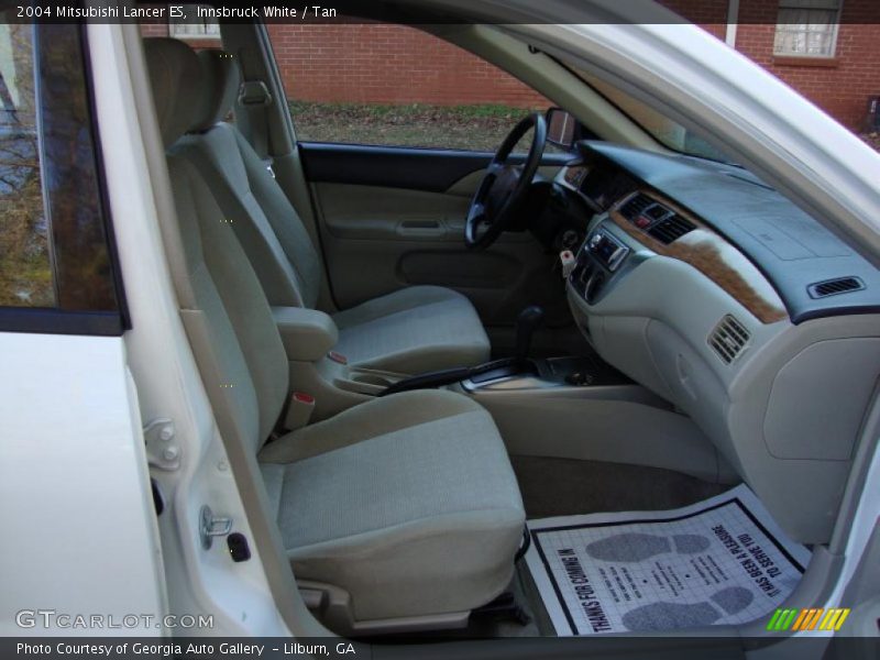 Innsbruck White / Tan 2004 Mitsubishi Lancer ES
