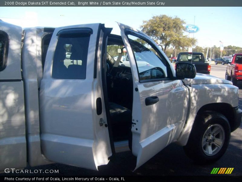 Bright White / Dark Slate Gray/Medium Slate Gray 2008 Dodge Dakota SXT Extended Cab