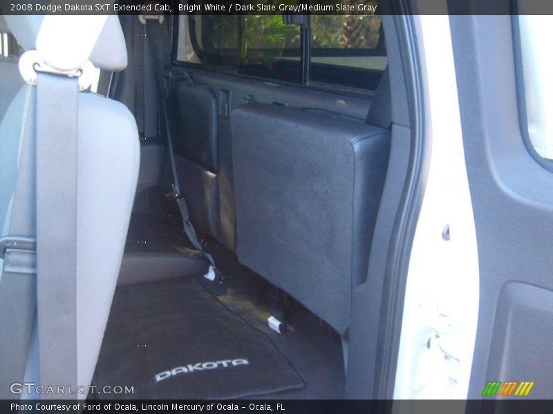 Bright White / Dark Slate Gray/Medium Slate Gray 2008 Dodge Dakota SXT Extended Cab