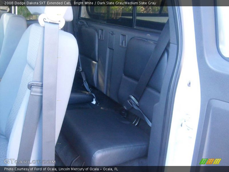 Bright White / Dark Slate Gray/Medium Slate Gray 2008 Dodge Dakota SXT Extended Cab