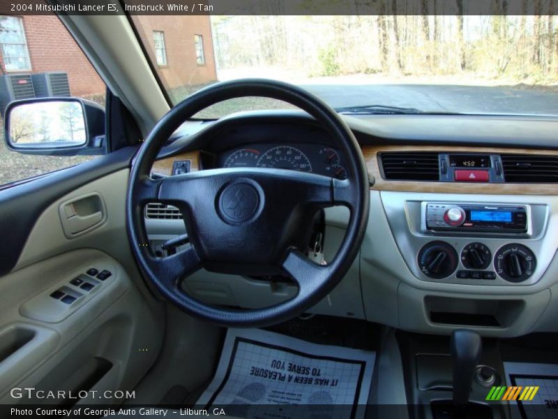 Innsbruck White / Tan 2004 Mitsubishi Lancer ES