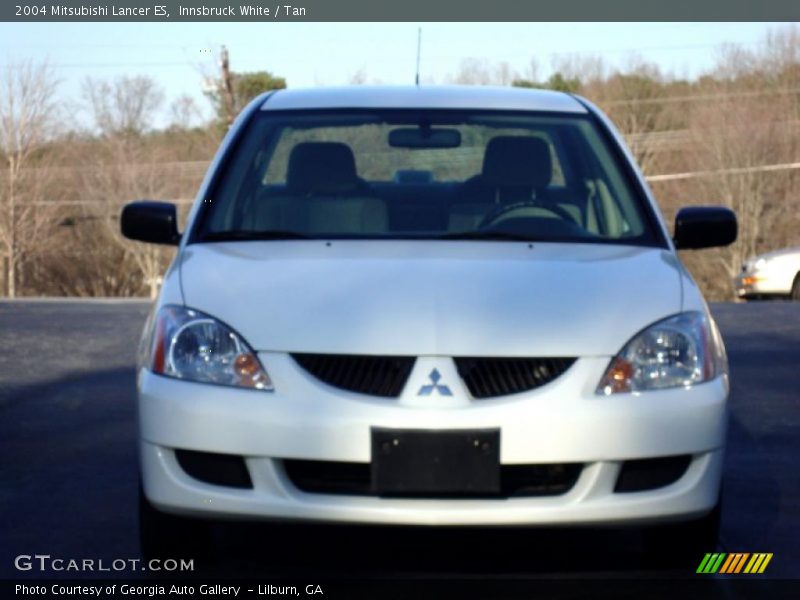 Innsbruck White / Tan 2004 Mitsubishi Lancer ES