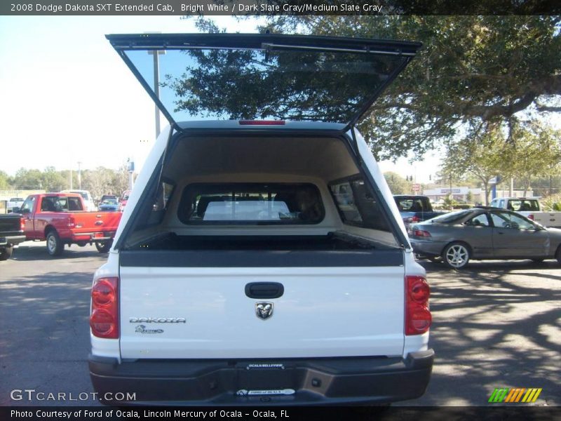 Bright White / Dark Slate Gray/Medium Slate Gray 2008 Dodge Dakota SXT Extended Cab