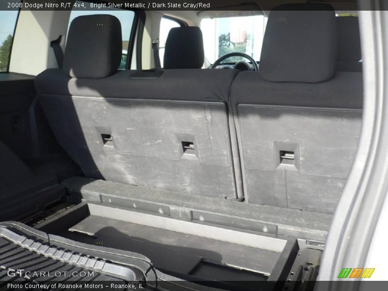 Bright Silver Metallic / Dark Slate Gray/Red 2008 Dodge Nitro R/T 4x4