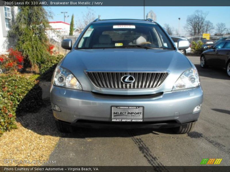 Breakwater Blue Metallic / Ivory 2006 Lexus RX 330 AWD