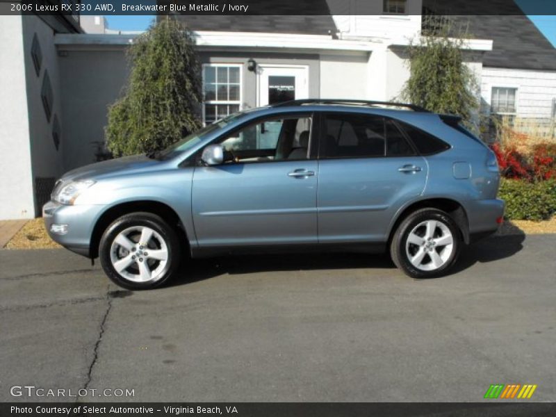 Breakwater Blue Metallic / Ivory 2006 Lexus RX 330 AWD