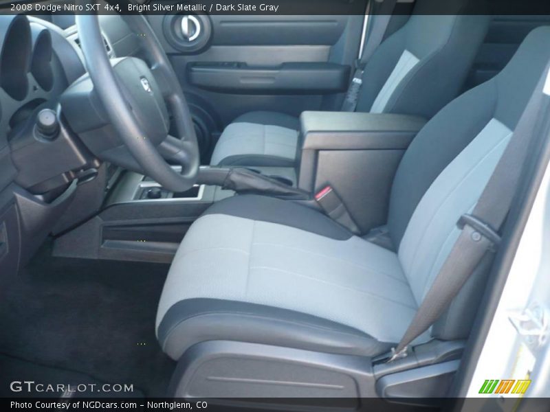Bright Silver Metallic / Dark Slate Gray 2008 Dodge Nitro SXT 4x4