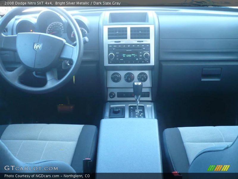 Bright Silver Metallic / Dark Slate Gray 2008 Dodge Nitro SXT 4x4