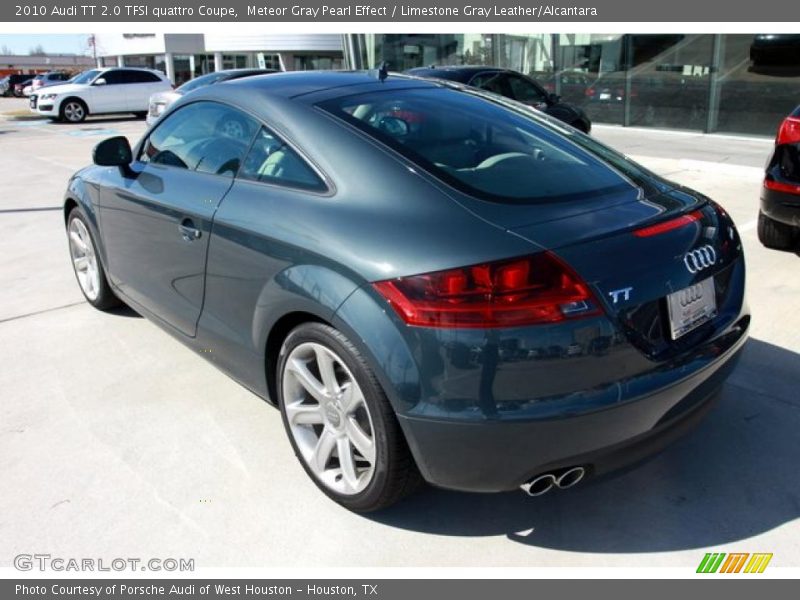 Meteor Gray Pearl Effect / Limestone Gray Leather/Alcantara 2010 Audi TT 2.0 TFSI quattro Coupe