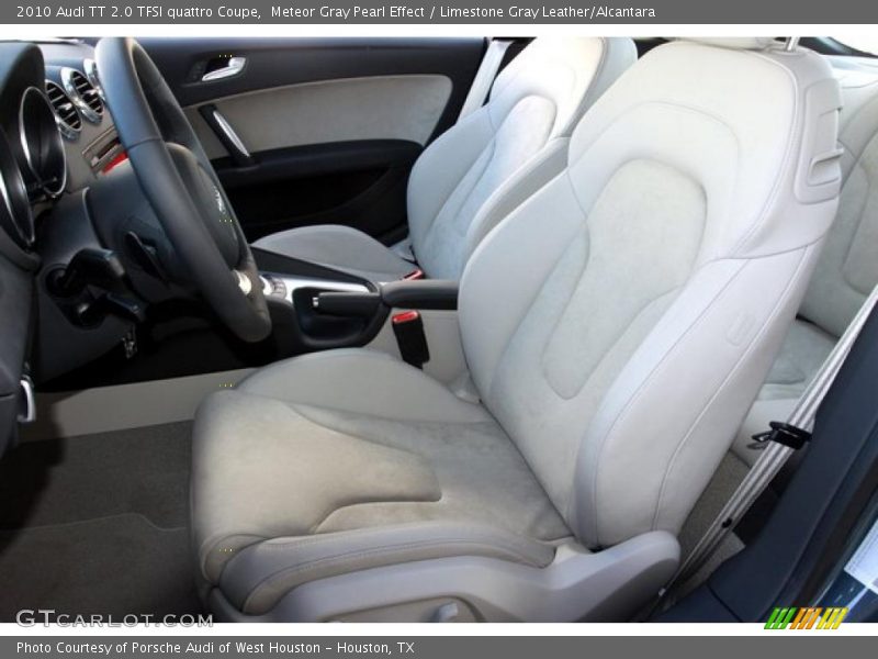 Meteor Gray Pearl Effect / Limestone Gray Leather/Alcantara 2010 Audi TT 2.0 TFSI quattro Coupe