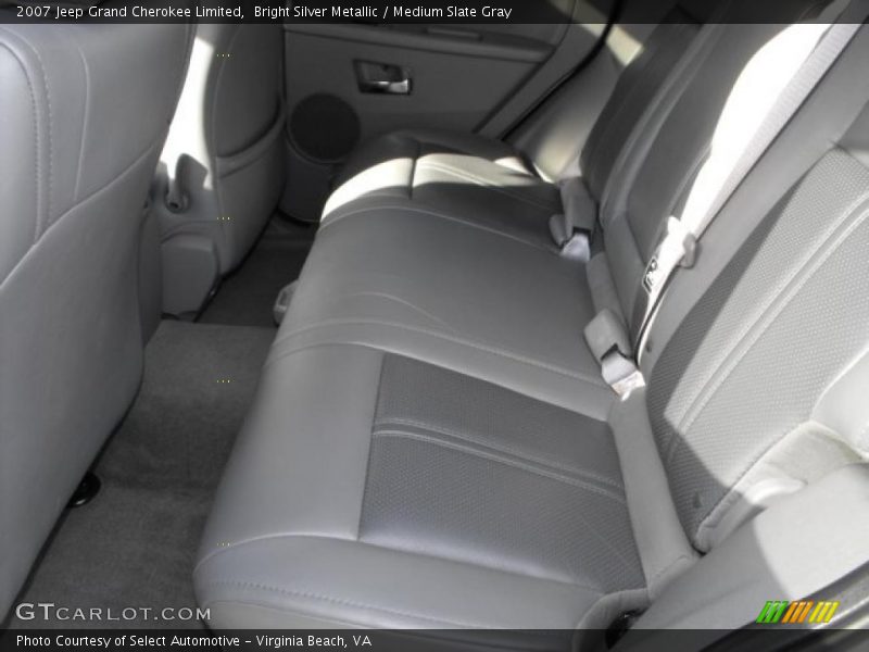 Bright Silver Metallic / Medium Slate Gray 2007 Jeep Grand Cherokee Limited