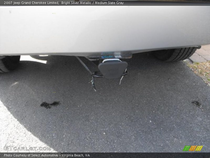 Bright Silver Metallic / Medium Slate Gray 2007 Jeep Grand Cherokee Limited