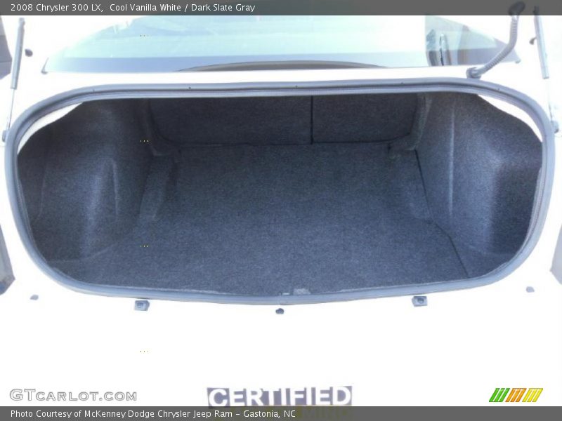 Cool Vanilla White / Dark Slate Gray 2008 Chrysler 300 LX