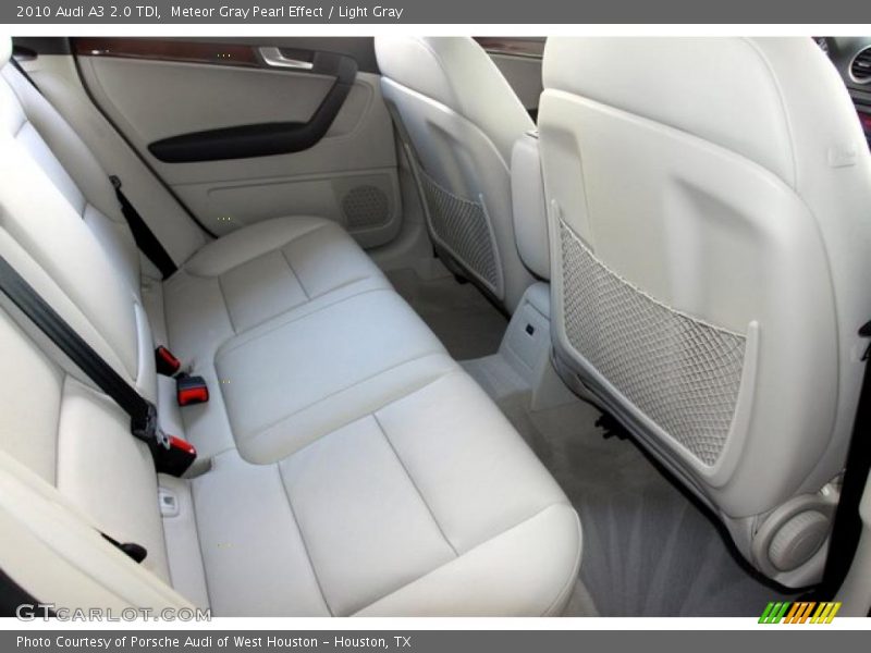 Meteor Gray Pearl Effect / Light Gray 2010 Audi A3 2.0 TDI