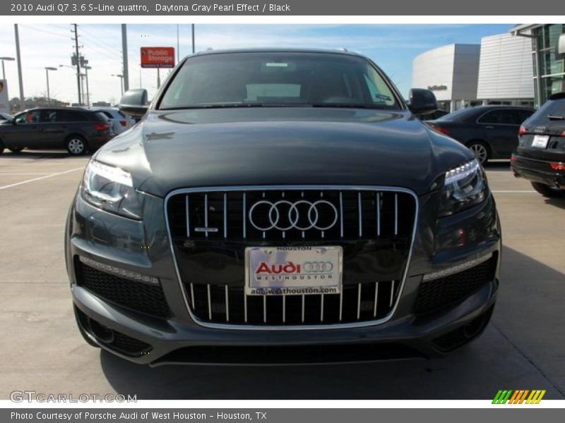 Daytona Gray Pearl Effect / Black 2010 Audi Q7 3.6 S-Line quattro