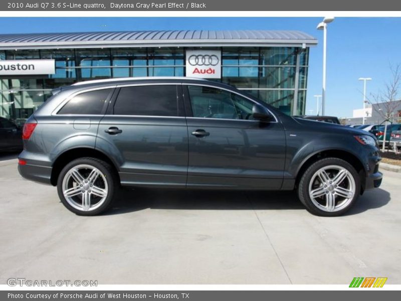 Daytona Gray Pearl Effect / Black 2010 Audi Q7 3.6 S-Line quattro