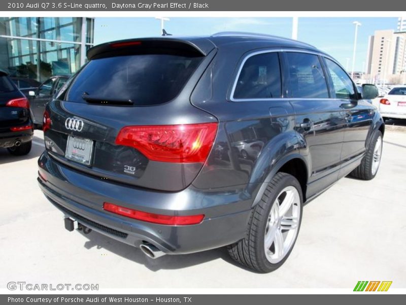 Daytona Gray Pearl Effect / Black 2010 Audi Q7 3.6 S-Line quattro