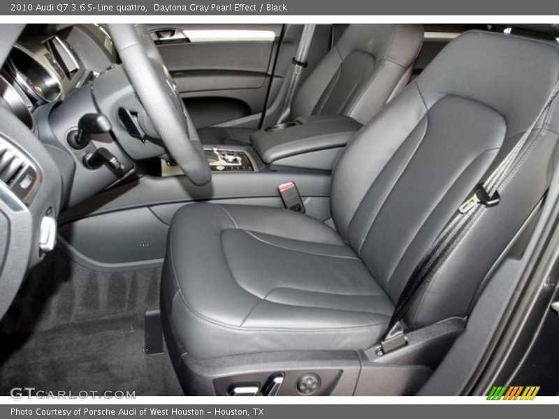 Daytona Gray Pearl Effect / Black 2010 Audi Q7 3.6 S-Line quattro