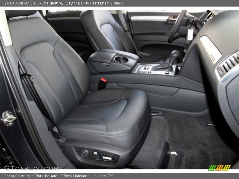 Daytona Gray Pearl Effect / Black 2010 Audi Q7 3.6 S-Line quattro