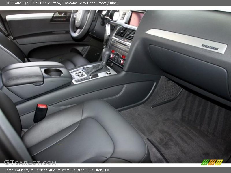 Daytona Gray Pearl Effect / Black 2010 Audi Q7 3.6 S-Line quattro