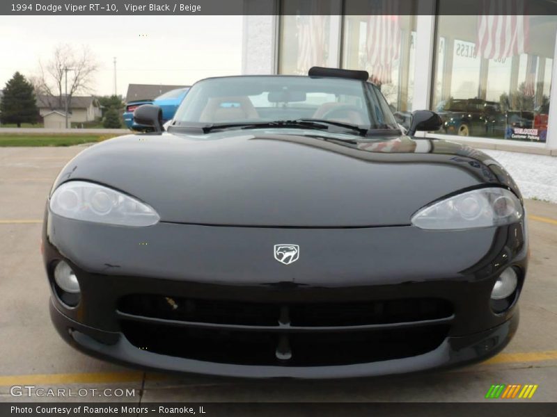 Viper Black / Beige 1994 Dodge Viper RT-10