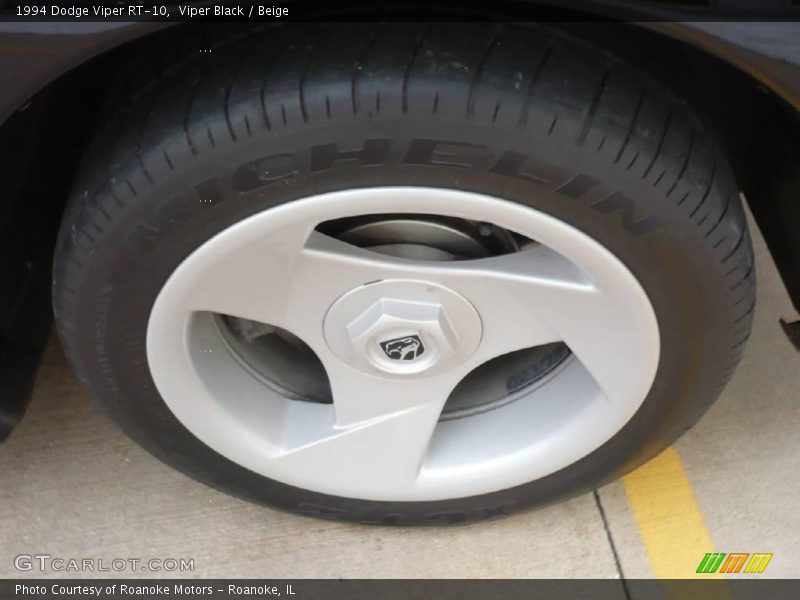 Viper Black / Beige 1994 Dodge Viper RT-10