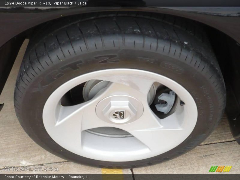 Viper Black / Beige 1994 Dodge Viper RT-10