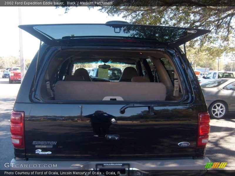 Black / Medium Parchment 2002 Ford Expedition Eddie Bauer