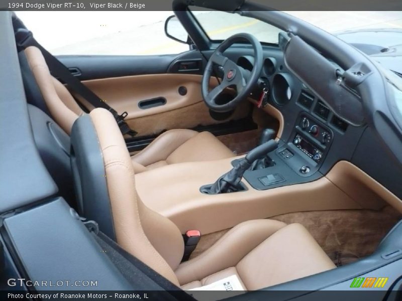 Viper Black / Beige 1994 Dodge Viper RT-10