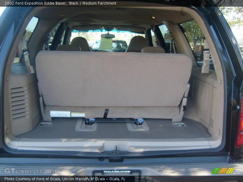 Black / Medium Parchment 2002 Ford Expedition Eddie Bauer