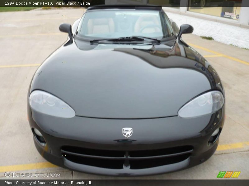 Viper Black / Beige 1994 Dodge Viper RT-10