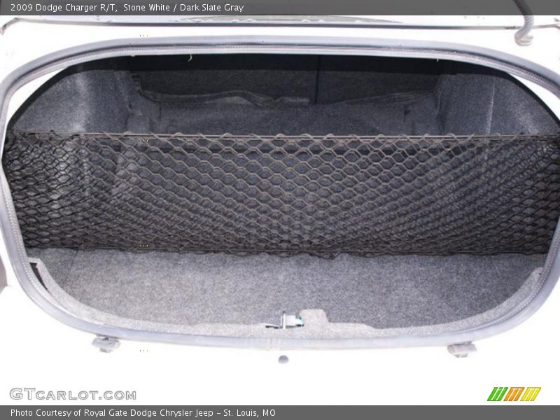Stone White / Dark Slate Gray 2009 Dodge Charger R/T