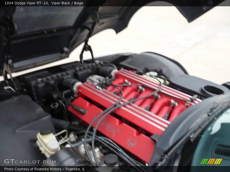 Viper Black / Beige 1994 Dodge Viper RT-10
