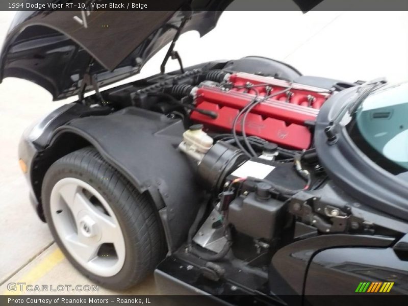 Viper Black / Beige 1994 Dodge Viper RT-10