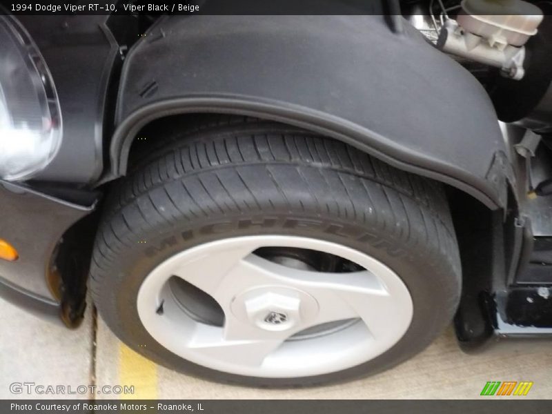 Viper Black / Beige 1994 Dodge Viper RT-10